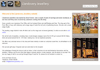 Llandovery jewellery, online shop